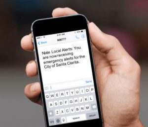 Nixle Local Alerts Example Image